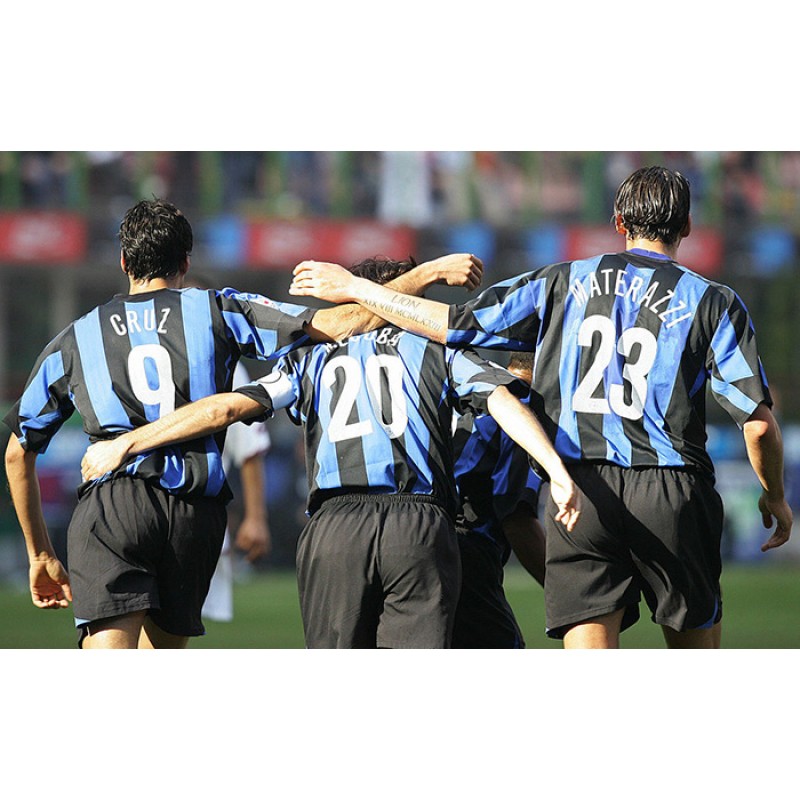 Inter Milan 2004-2006 Recoba #20 Homekit Nameset Printing